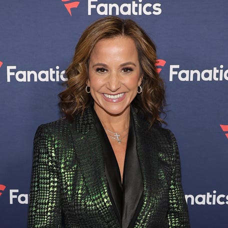 LAS VEGAS, NEVADA - FEBRUARY 10: Dianna Russini attends Michael Rubin's Fanatics Super Bowl party at the Marquee Nightclub at The Cosmopolitan of Las Vegas on February 10, 2024 in Las Vegas, Nevada. (Photo by Ethan Miller/Getty Images)
