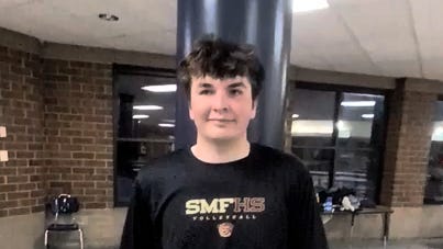 El armador Carson Wilhoit rompe el récord estatal de asistencia en voleibol