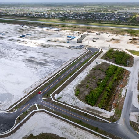 The land for the Central Park Commerce Center and Project Tango. A proposal for a large-scale AI-data center on 200 acres on April 14, 2026, in Loxahatchee, Florida.