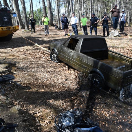 The vehicle was reported stolen in 1982.