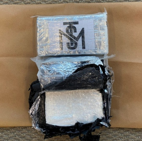 Packages of cocaine hydrochloride that were seized in Worcester, according to the U.S. Attorney's Office.