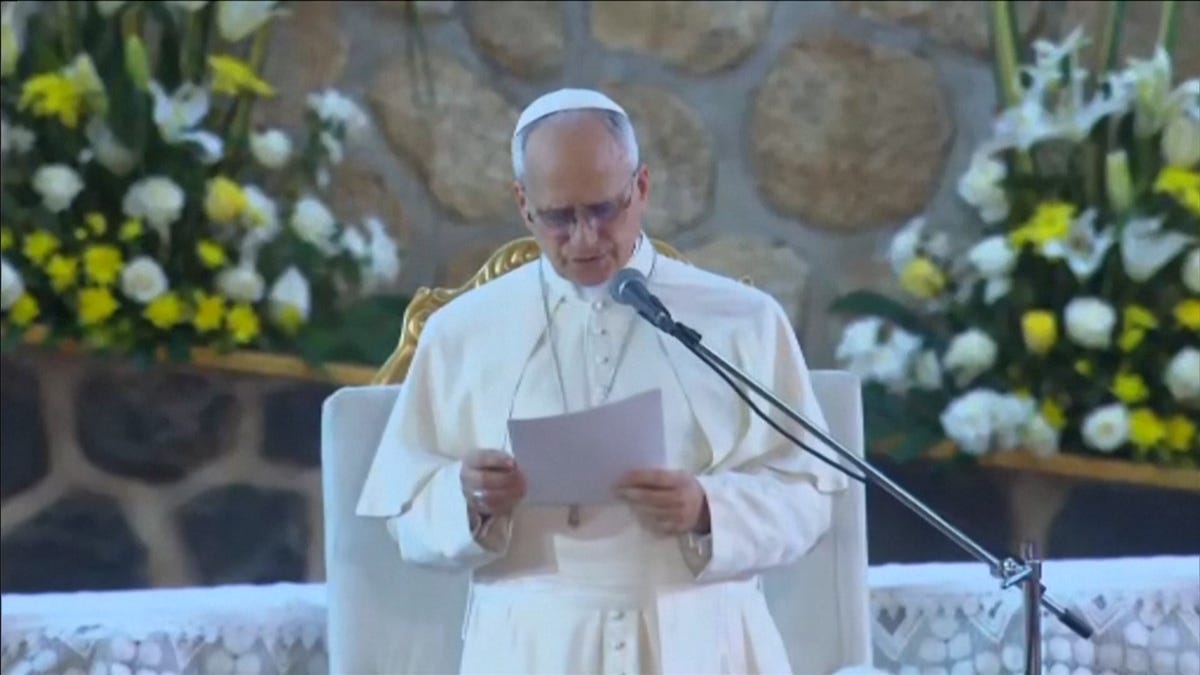 Pope Leo XIV condemns 'tyrants' amid feud with Trump