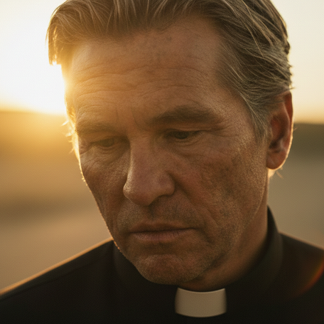 Artificially generated Val Kilmer in "As Deep as the Grave."