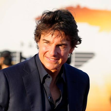 Tom Cruise attends the Japan premiere of "Top Gun: Maverick" on May 24, 2022, in Japan.