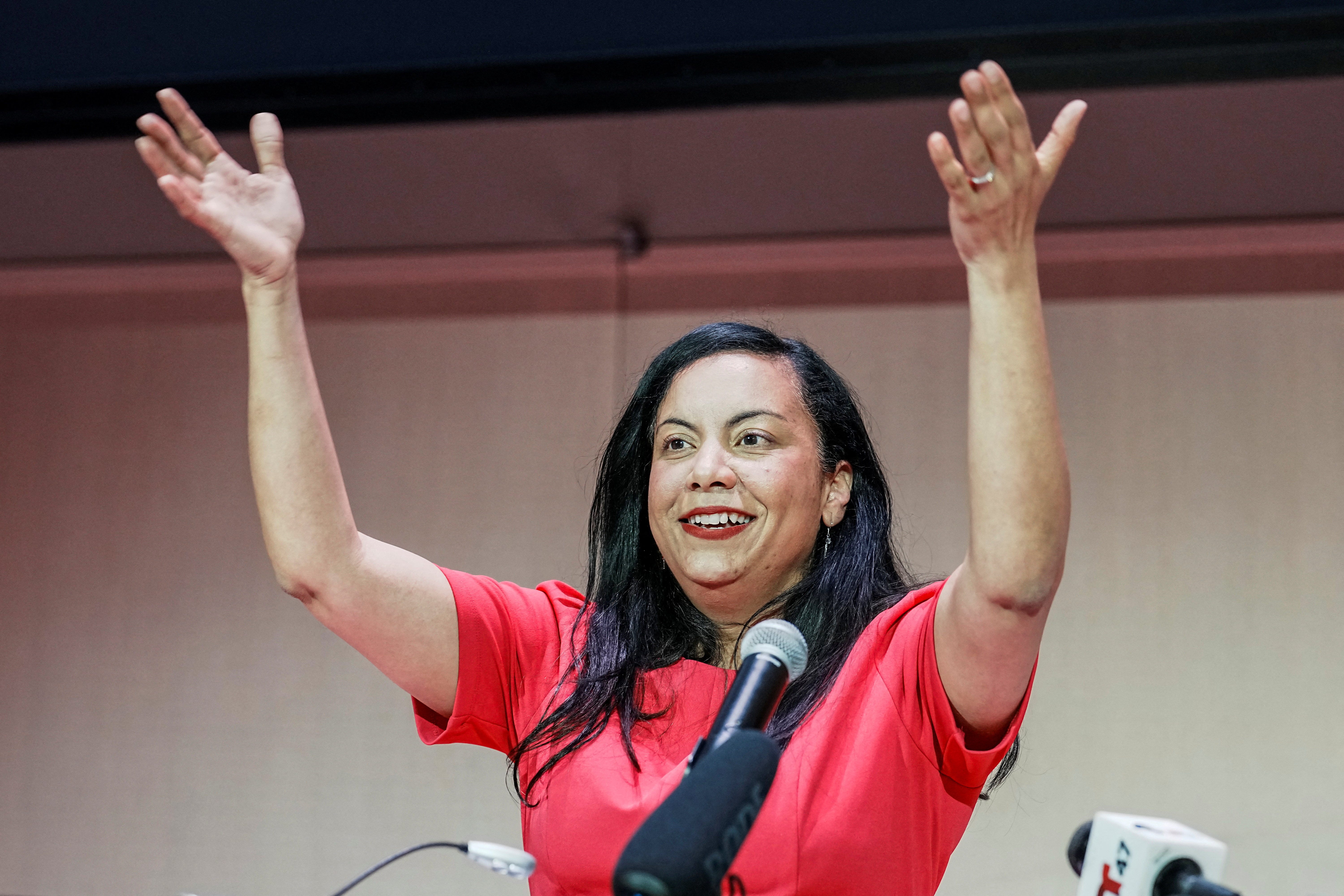 Mejia, a progressive Democrat who ran Bernie Sanders 2020 presidential campaign, beat her GOP opponent for Mikie Sherrill's House seat.