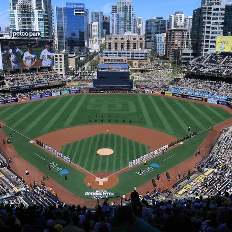 A view of Petco Park in San Diego.