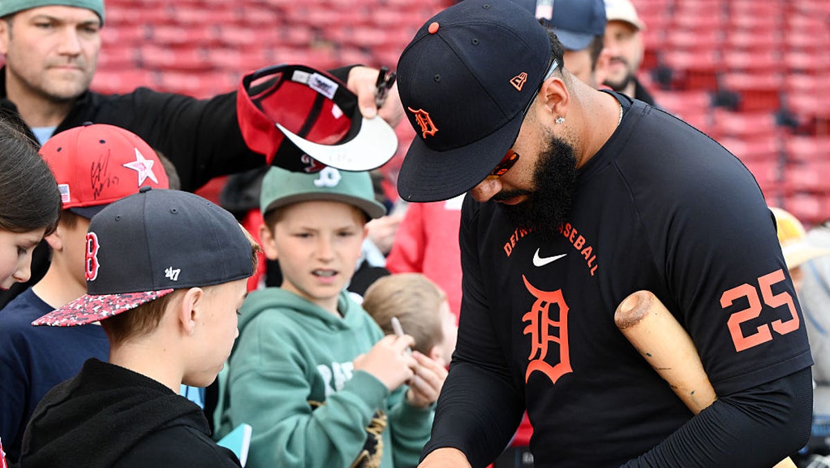 Why are the Tigers playing the Red Sox on a Monday morning?
