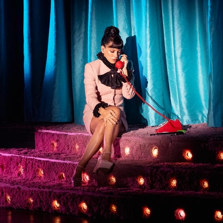 "Lily Allen Performs West End Girl" at Auditorium Theatre in Chicago on April 3, 2026.