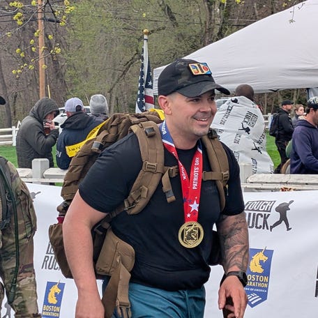Charlton Police Officer Brian Cardrant participated in the Tough Ruck 26.2 this weekend, where he performed emergency CPR to help a fellow participant who collapsed on the course.