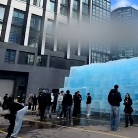Drake turned an album teaser for "Iceman" into a frozen spectacle in Toronto, the rapper posted to his socials that the release date is “inside.”