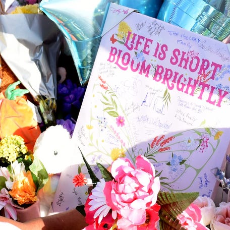 The candlelight vigil for the eight children killed in the Cedar Grove neighborhood Monday evening, April 20, 2026.