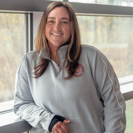 WPI softball coach Heather Ross