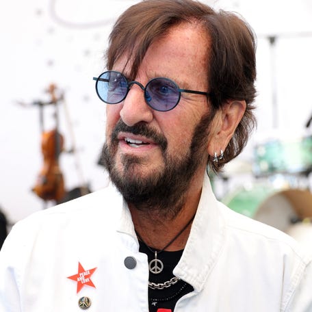 BEVERLY HILLS, CALIFORNIA - JULY 07: Ringo Starr attends Ringo's Peace & Love Birthday Celebration on July 07, 2025 in Beverly Hills, California. (Photo by Kevin Winter/Getty Images for ABA)