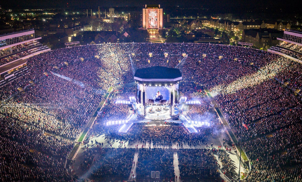 Jeff Jarnecke: South Bend buzzed with Luke Combs, Cubs, and orchestra