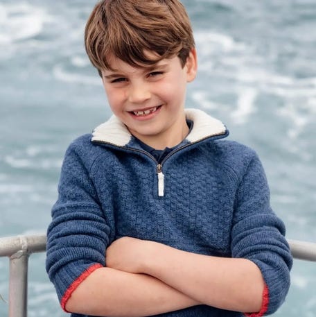 On April 23, 2026, the Prince and princess of Wales shared a new portrait of the young Prince Louis in honor of his eight birthday. The photo was taken while the family were on vacation in Cornwall earlier this month.