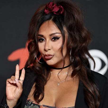 Nicole "Snooki" Polizzi attends the 2025 MTV Video Music Awards at UBS Arena in Elmont, New York, on Sept. 7, 2025.
