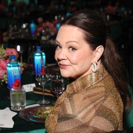 Melissa McCarthy attends FIJI Water at The Fashion Trust U.S. Awards 2026 at NYA WEST on April 7, 2026, in Hollywood.