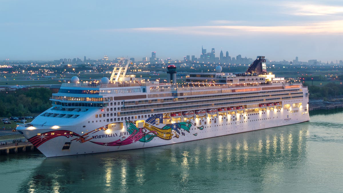 Norwegian Jewel in Philadelphia.