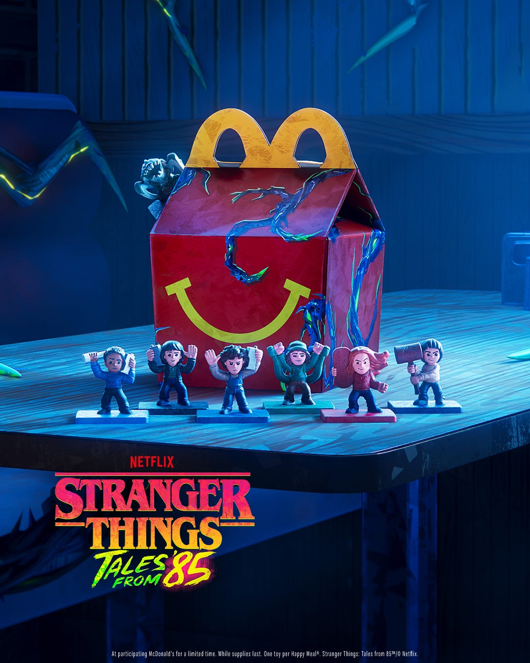 McDonald's and Netflix have teamed up to launch a 'Stranger Things'-inspired Happy Meal. Here's what you need to know.