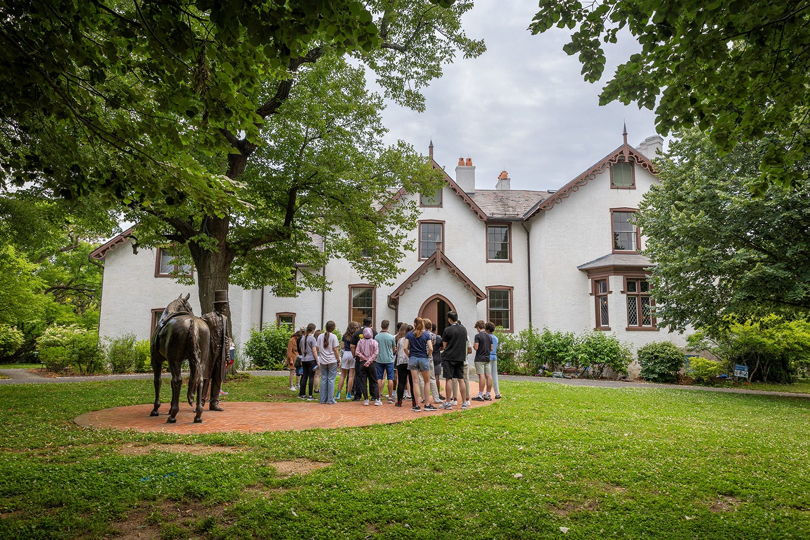 At President Lincoln’s Cottage in Washington, DC, visitors can see where Lincoln grappled with grief and a divided nation.