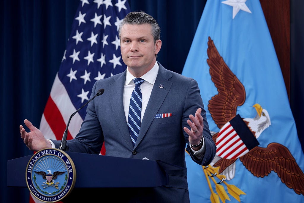 During a news conference on April 24, Pentagon chief Pete Hegseth called the U.S. war in Iran a “gift to the world.”