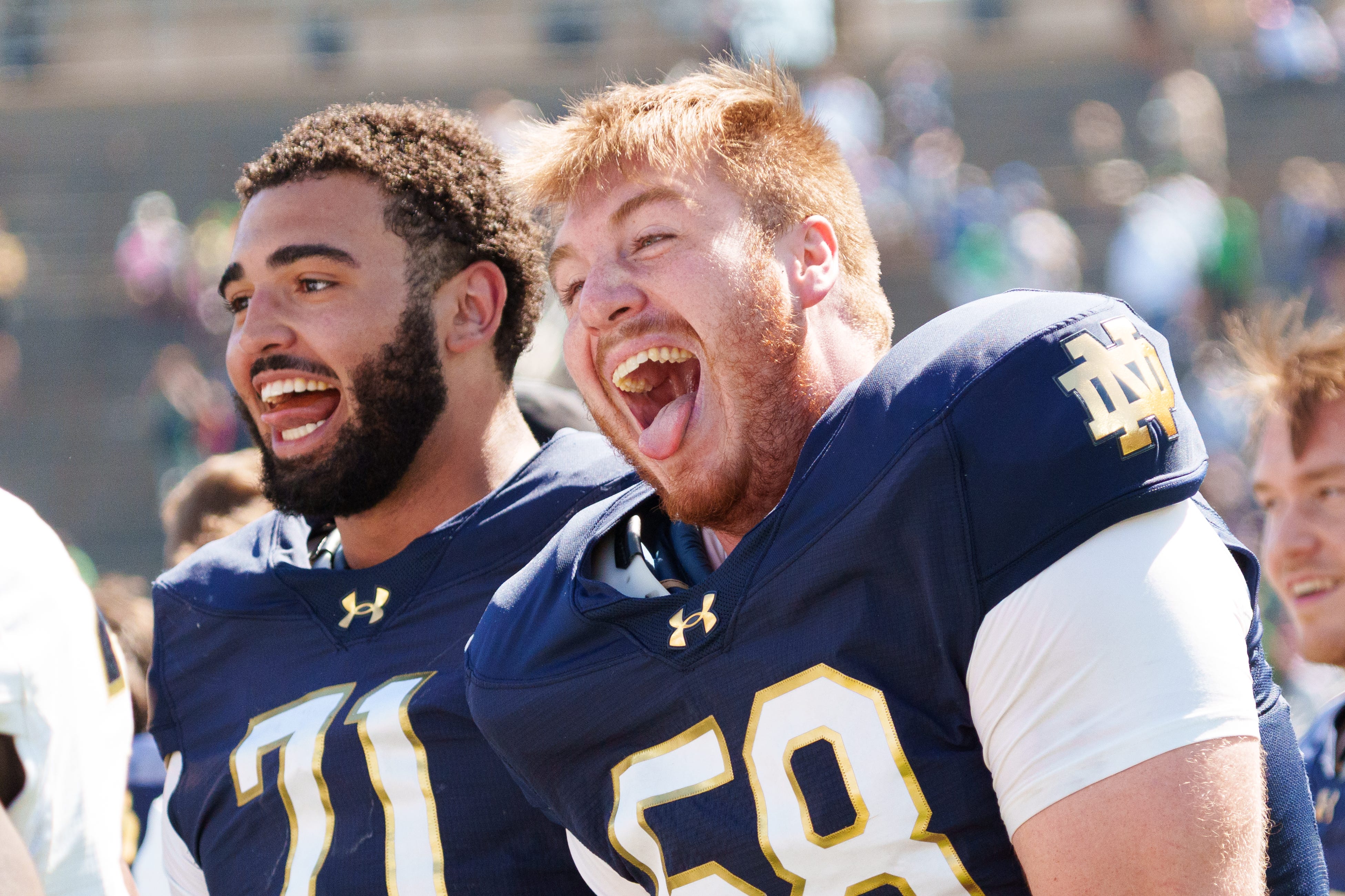 Notre Dame enjoys strong showing from from trio of ex-teammates