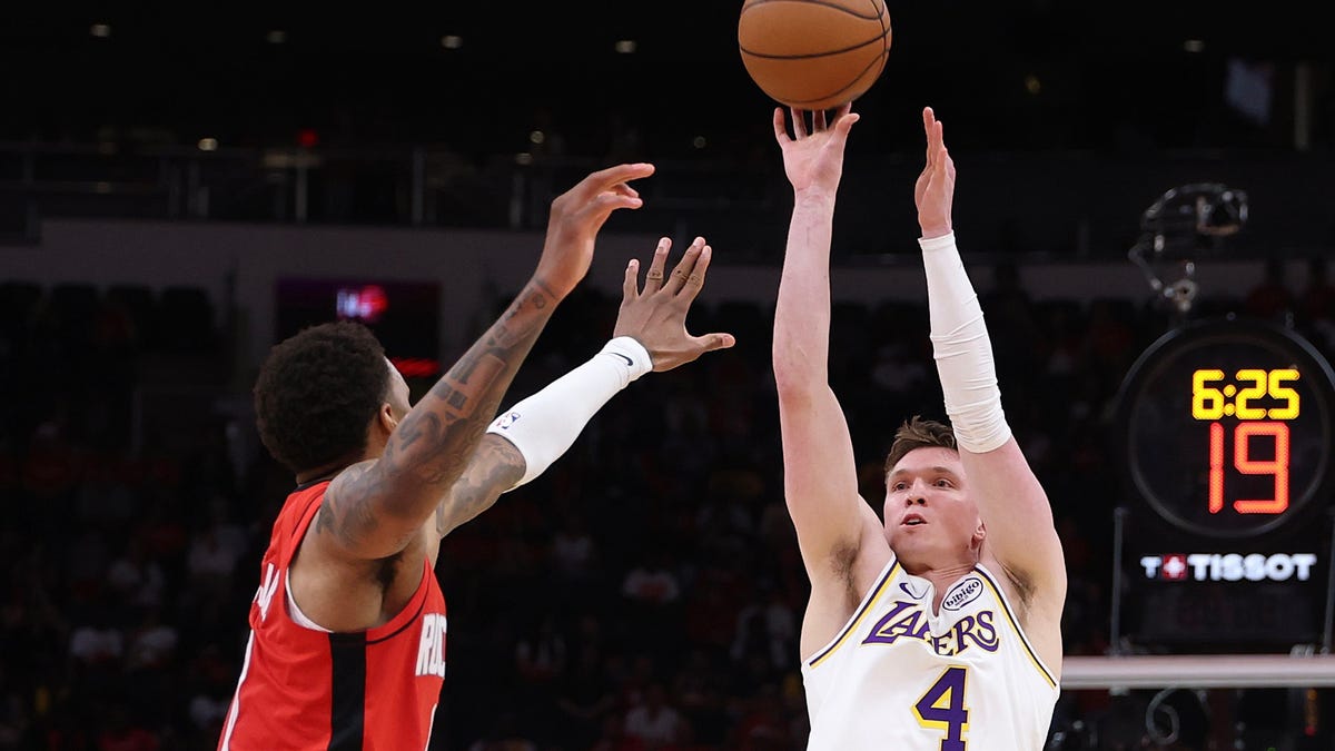 Lakers' Rookie Dalton Knecht Shines in Playoff Debut as Houston Takes Game 4, LA Up 3-1