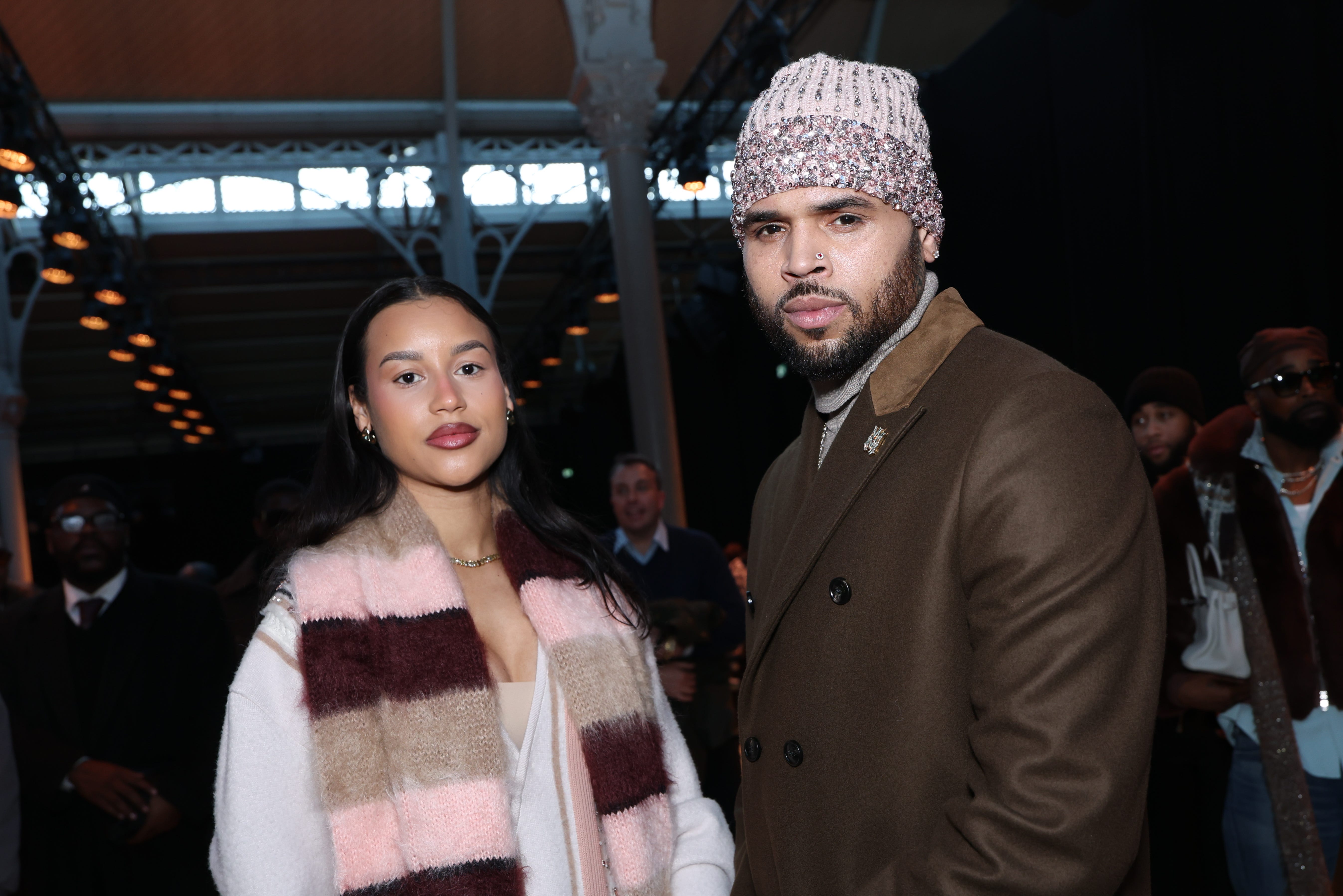 Chris Brown revealed the birth of his fourth child, his first with Jada Wallace, on social media.