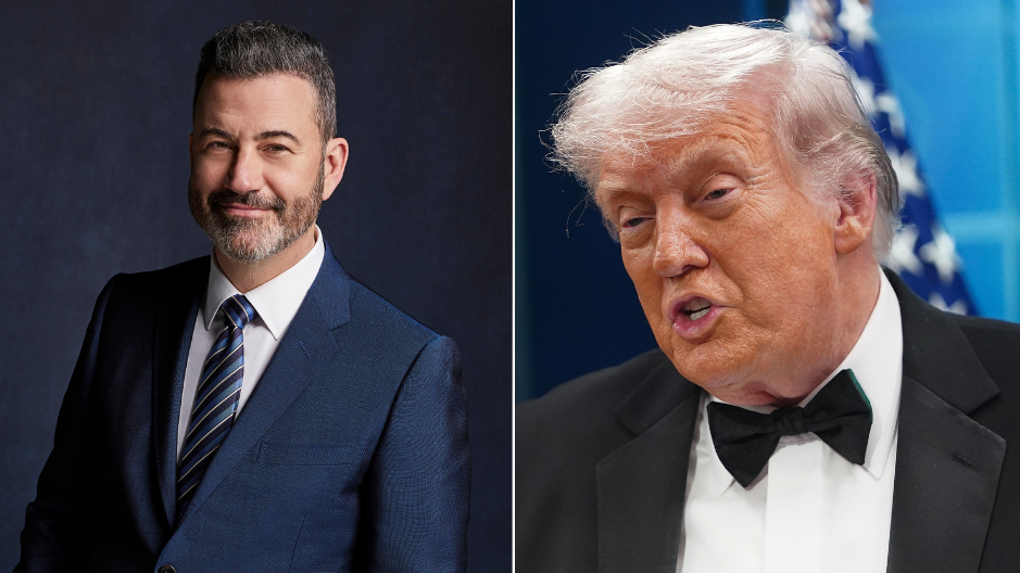President Donald Trump has called for Jimmy Kimmel to be fired after accusing the comedian of a "despicable call to violence."