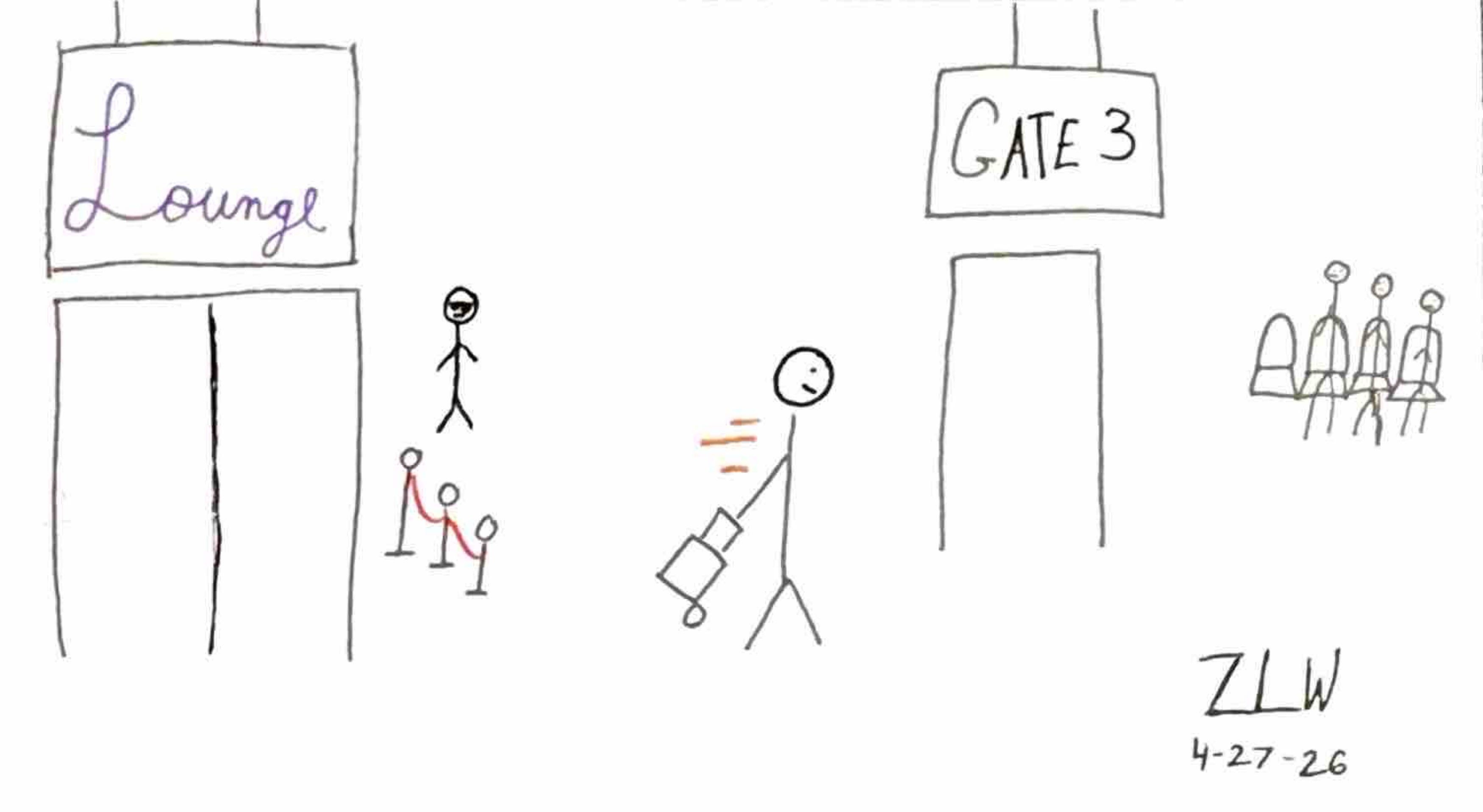 Airport lounges aren’t worth it anymore. I canceled my cards.