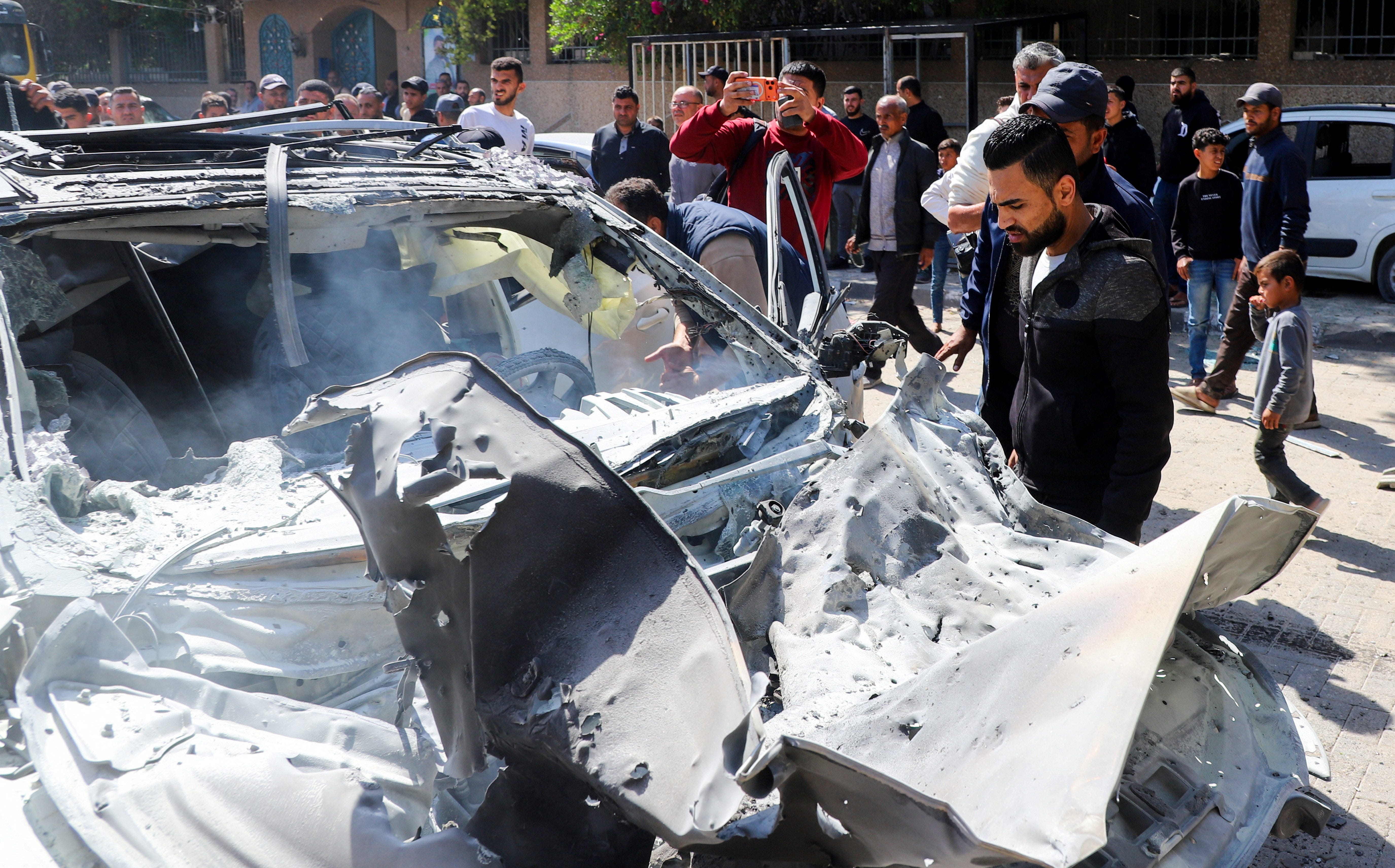 Israeli strikes on Gaza kill three, including 9-year-old boy, medics say