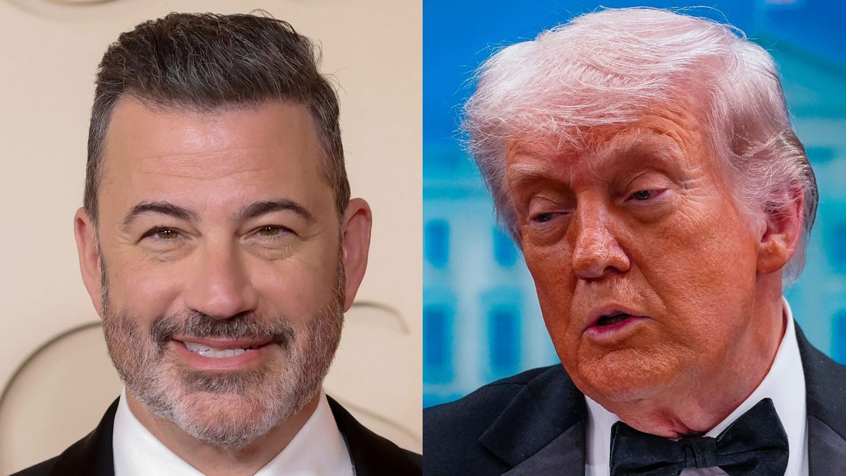 Jimmy Kimmel and Donald Trump