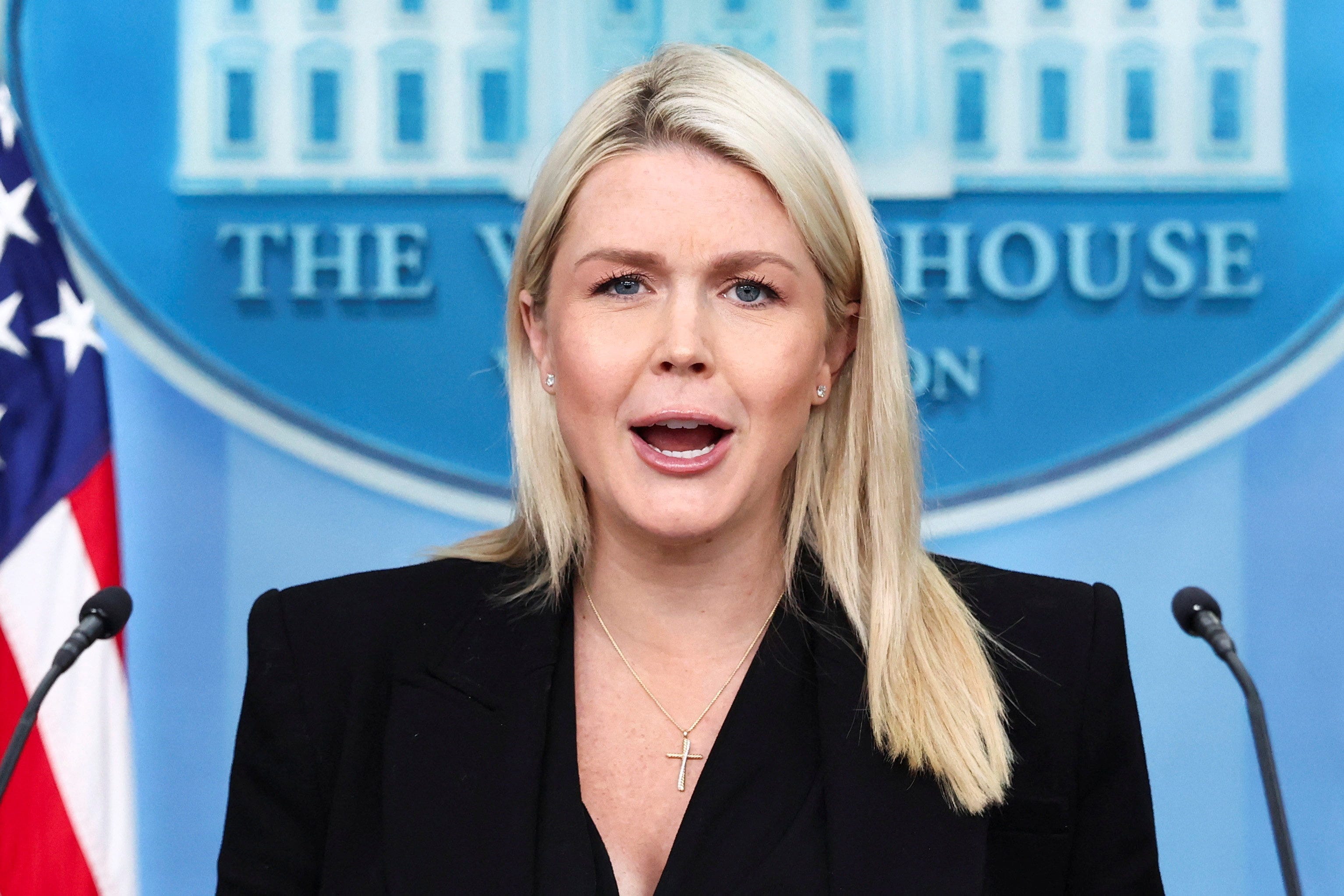 The White House says a shooting at a press gala Trump attended is the 'predictable result' of Democratic rhetoric, prompting pushback from Democrats.