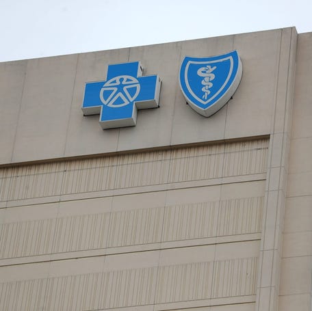 A Blue Cross Blue Shield of Michigan office in Detroit.