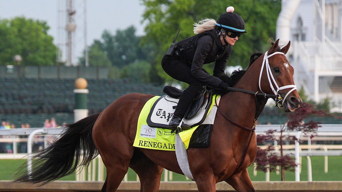 Renegade horse at Kentucky Derby