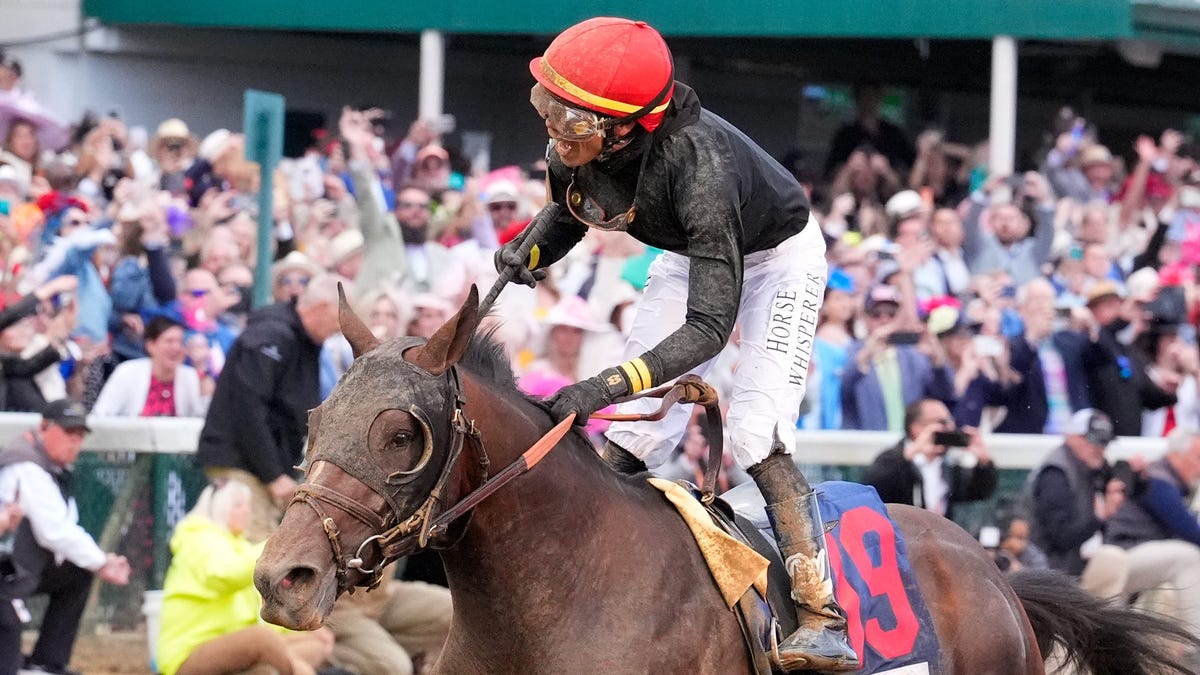 Golden Tempo, ridden by jockey Jose Ortiz, won the 152nd Kentucky Derby on May 2, 2026.