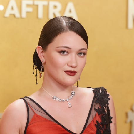 Isa Briones attends the Actor Awards on March 1, 2026, in Los Angeles.