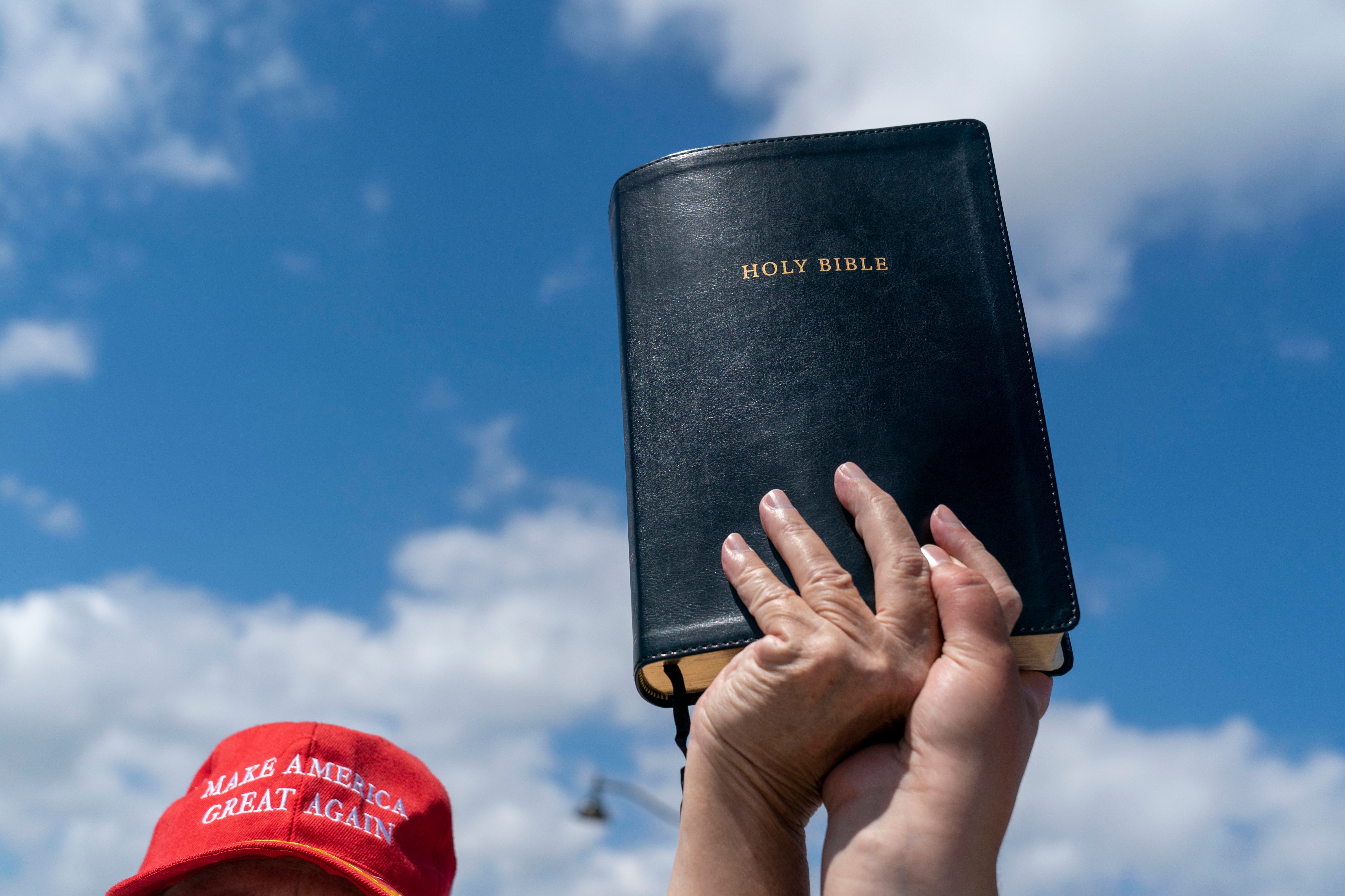 Trump’s national prayer event largely features Christian leaders