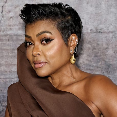 Taraji P. Henson attends the screening for "Tyler Perry's Straw" at The Plaza on June 3, 2025, in New York City.