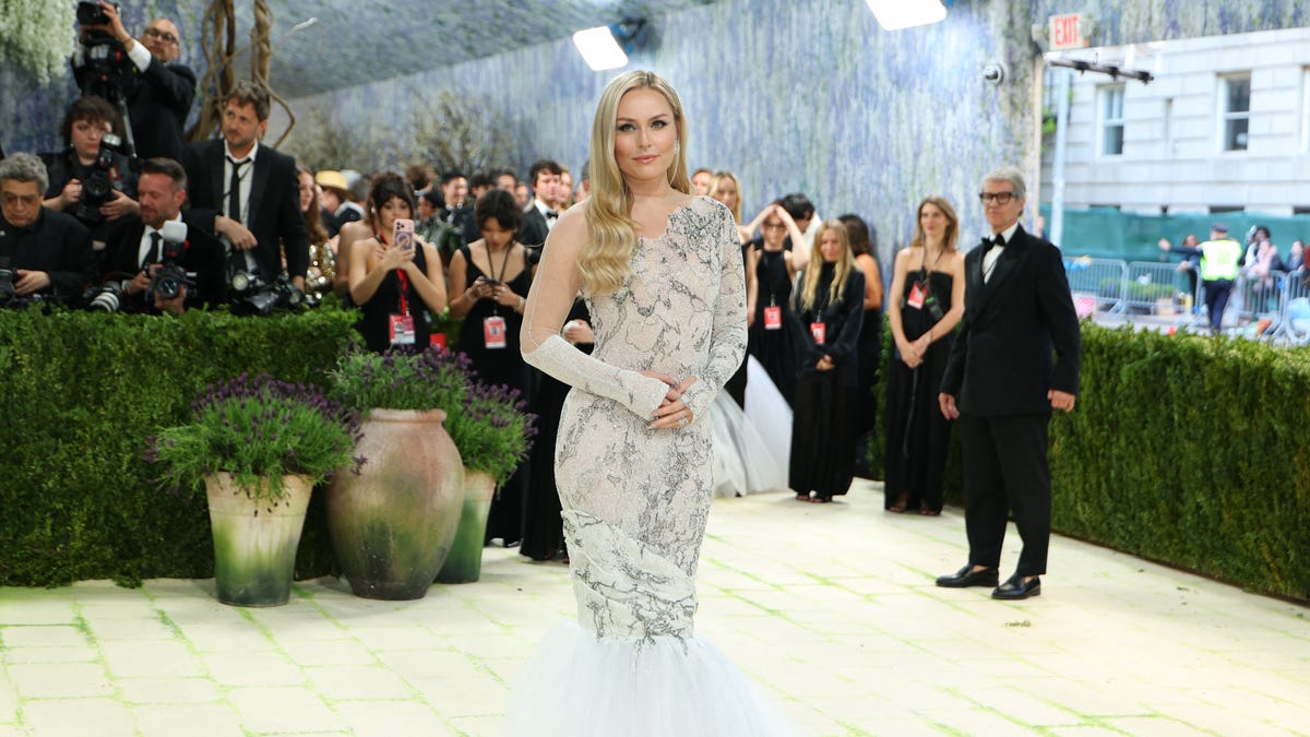 US alpine ski racer Lindsey Vonn arrives for the 2026 Met Gala celebrating "Costume Art" at the Metropolitan Museum of Art, in New York, on May 4, 2026.