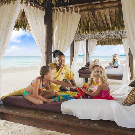 Nannies at Beaches Negril receive specialized training