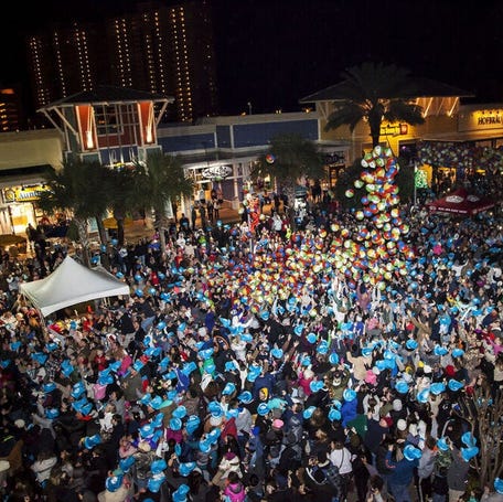 Welcome the New Year in a warmer clime at the New Year's Eve Beach Ball Drop in Panama City Beach