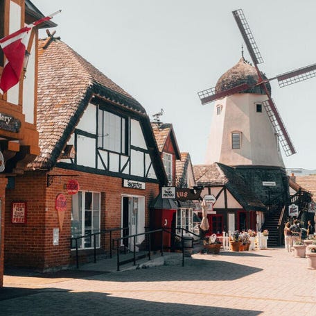 Visiting Solvang is like stepping into a scene from Denmark