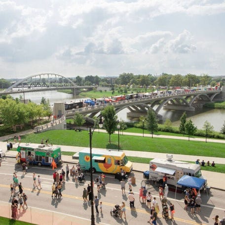 The best gourmet food trucks in the Midwest rally in Columbus, Ohio