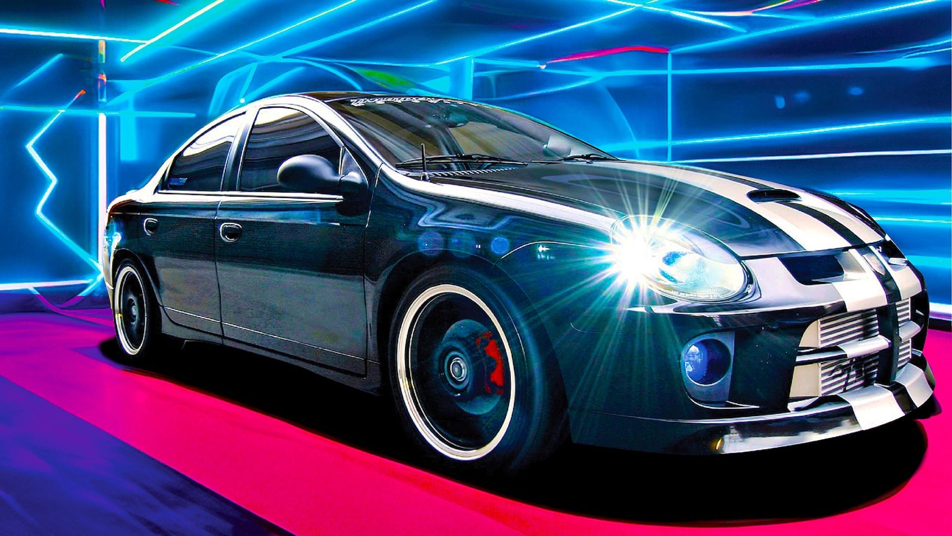 000 dodge neon srt 4 motortrend alan muir design