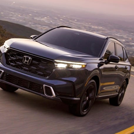 10 2025 Honda CR V Sport Touring hybrid front view