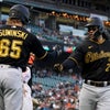 Connor Joe homers against former team as Pirates beat San Francisco 2-1
