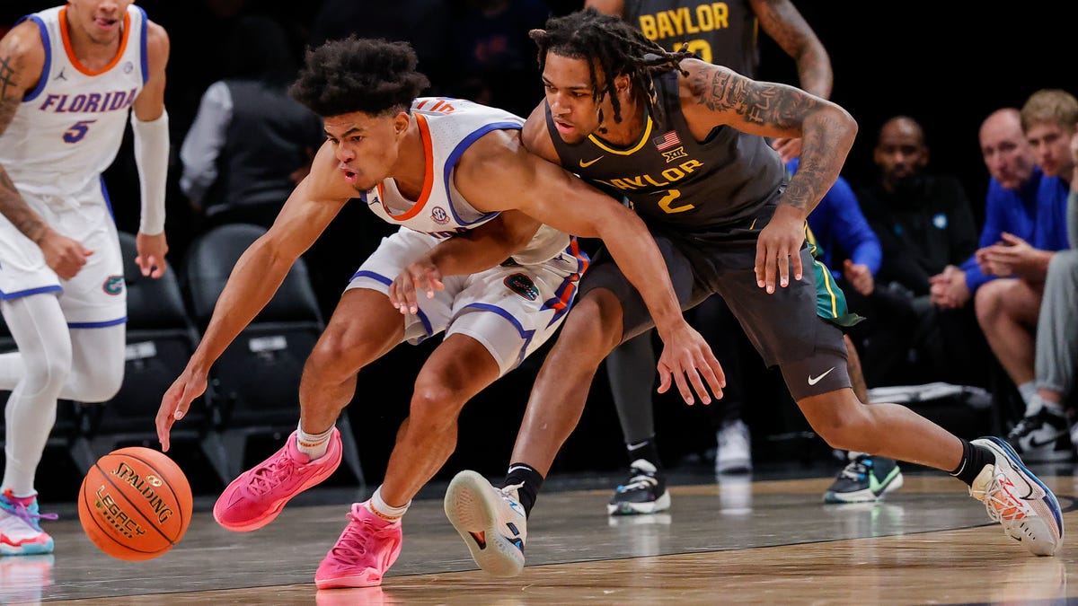 Dennis scores 24 points as No. 13 Baylor fends off Florida to win NIT Season Tip-Off