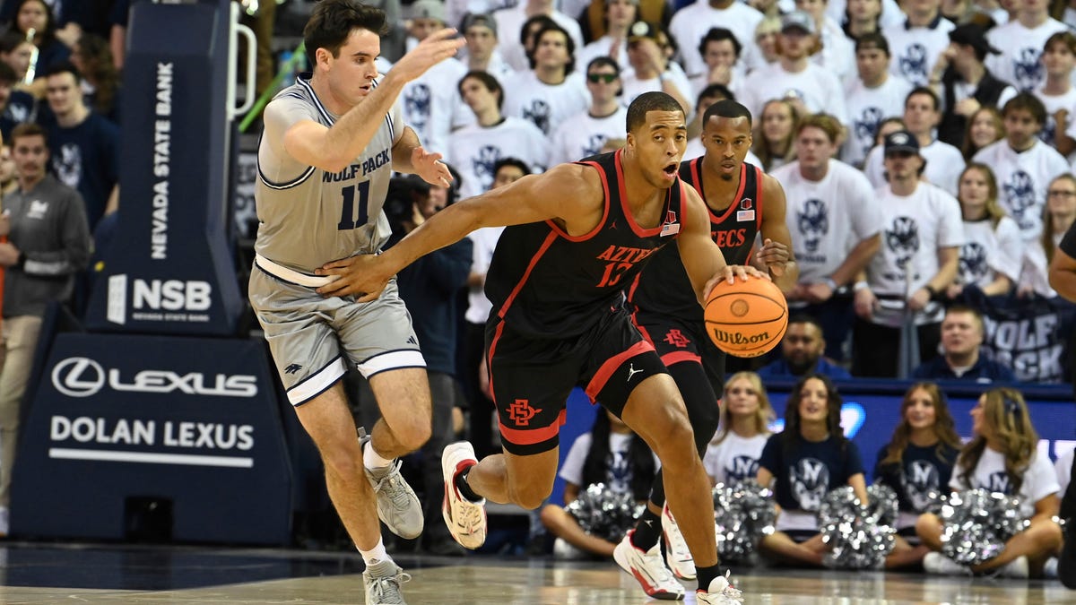 Nevada holds off No. 24 San Diego State 70-66 in OT for consecutive wins against Top 25 teams