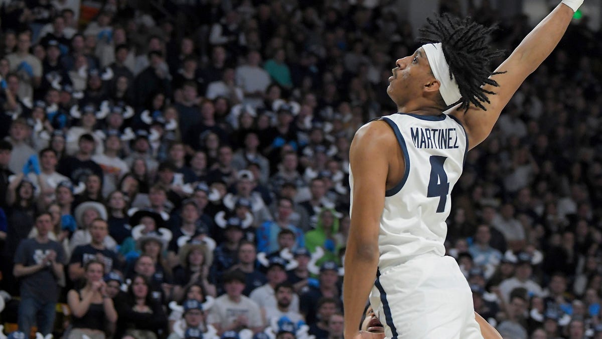 Darius Brown II hits winning 3-pointer to give No. 22 Utah State 87-85 win over New Mexico